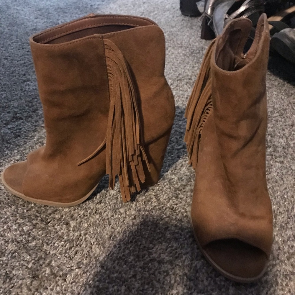 Fringe Booties
